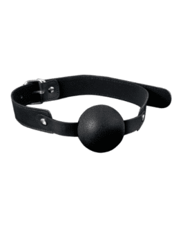 GP SOLID SILICONE BALL GAG BLACK